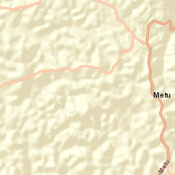 Metu Street Map