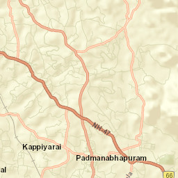 Kanniyakumari Street Map