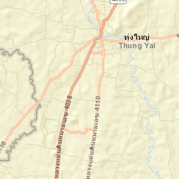 Amphoe Thung Yai Street Map