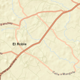 El Roble Street Map