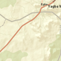 Egbe Street Map