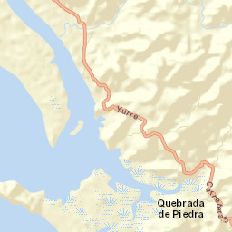 Quebrada de Piedra Street Map