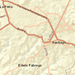 La Peña Street Map