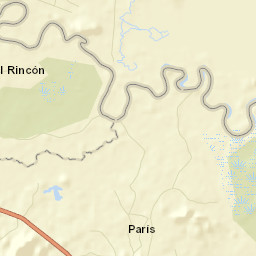 Distrito de Parita Street Map