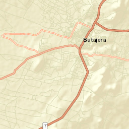 Butajīra Street Map