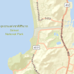 Ban Mai Khao Street Map
