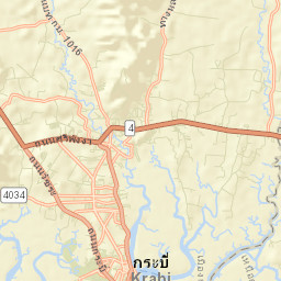 Krabi Street Map