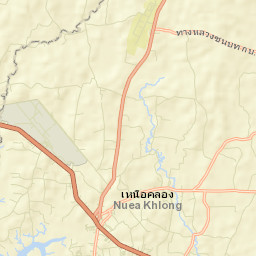 Amphoe Nuea Khlong Street Map