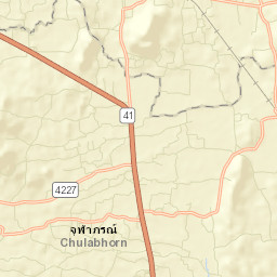 Amphoe Chulabhorn Street Map