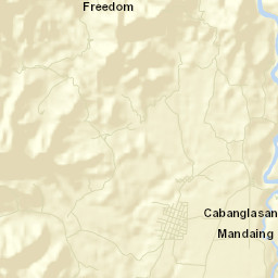 Cabanglasan Street Map