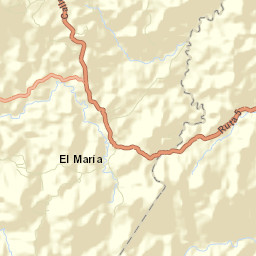 Quebrada de Oro Street Map