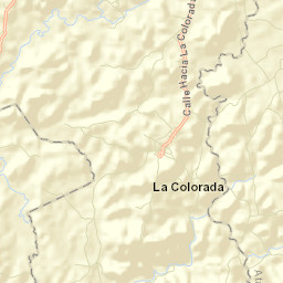 La Colorada Street Map
