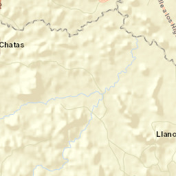 Llano Grande Street Map
