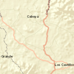 Los Castillos Street Map