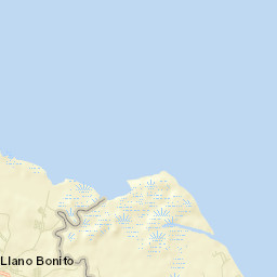 Llano Bonito Street Map