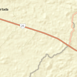 La Apartada Street Map