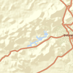 Upata Street Map