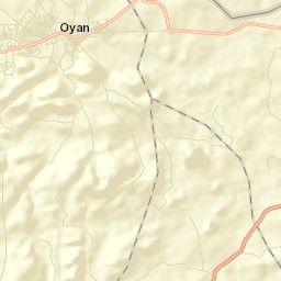 Oyan Street Map
