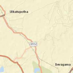 Polonnaruwa District Street Map