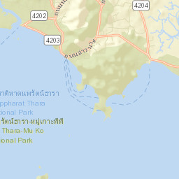 Ban Ao Nang Street Map