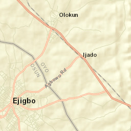 Ejigbo Street Map