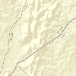 Oke Ila Street Map