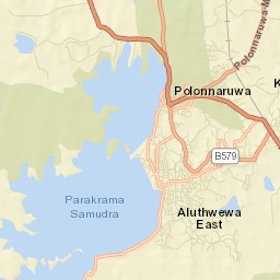 Polonnaruwa Street Map