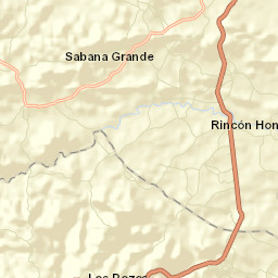 Sabana Grande Street Map