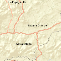 Tres Quebradas Street Map