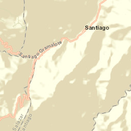 Santiago Street Map