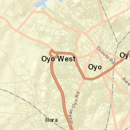 Oyo Street Map