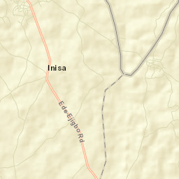 Inisa Street Map