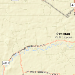 Amphoe Pa Phayom Street Map