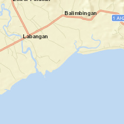 Labangan Street Map