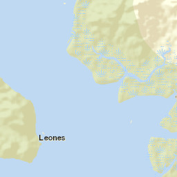 Leones Arriba Street Map