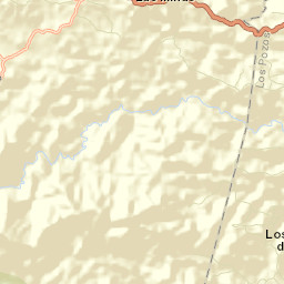 Quebrada del Rosario Street Map