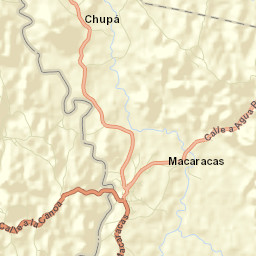 Macaracas Street Map