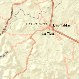 Las Palmitas Street Map