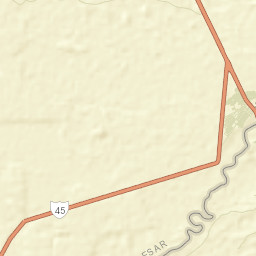 San Alberto Street Map