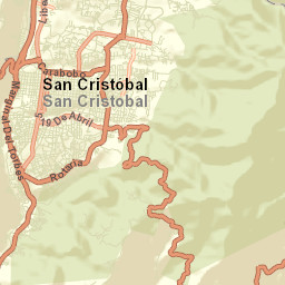 San Cristóbal Street Map