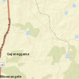 Kurunegala District Street Map