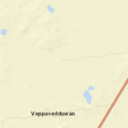 Batticaloa District Street Map