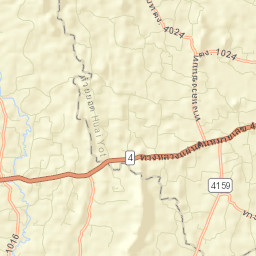 Amphoe Wang Wiset Street Map