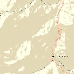Arboledas Street Map