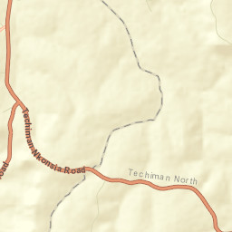 Techiman North Street Map