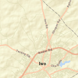 Iwo Street Map