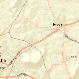 Ijebu-Jesa Street Map