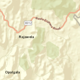 Matale District Street Map