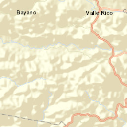 Valle Rico Street Map
