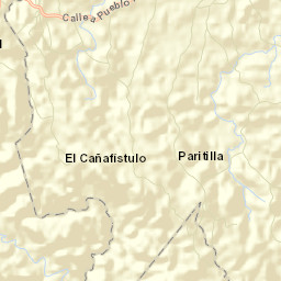 El Cañafístulo Street Map
